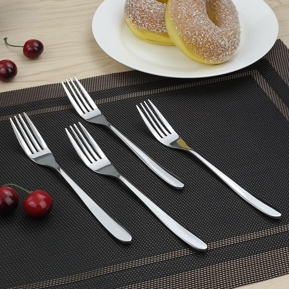 Kekow 12-Piece Dessert Forks  Stainless Steel  7-INCH