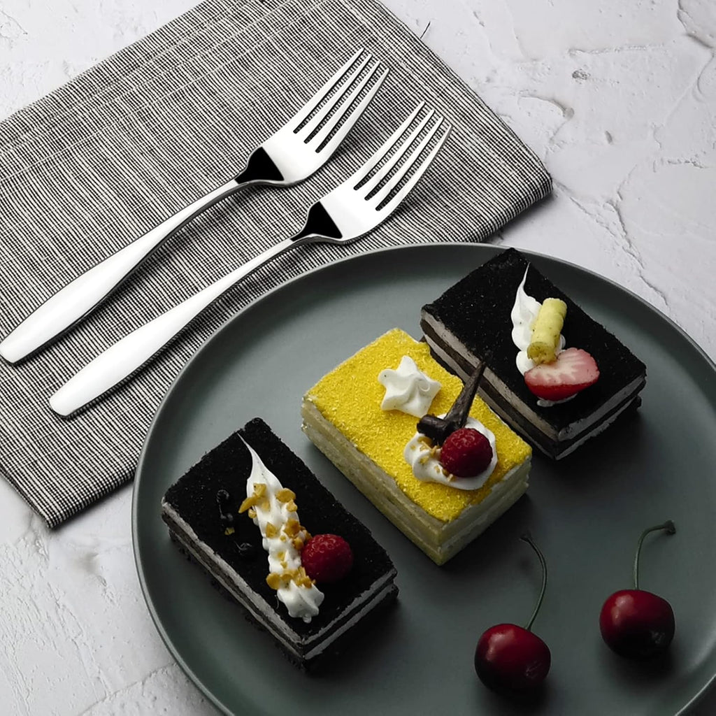 Ggbin Stainless Steel Dessert Fork  12 Pieces Small Salad Forks
