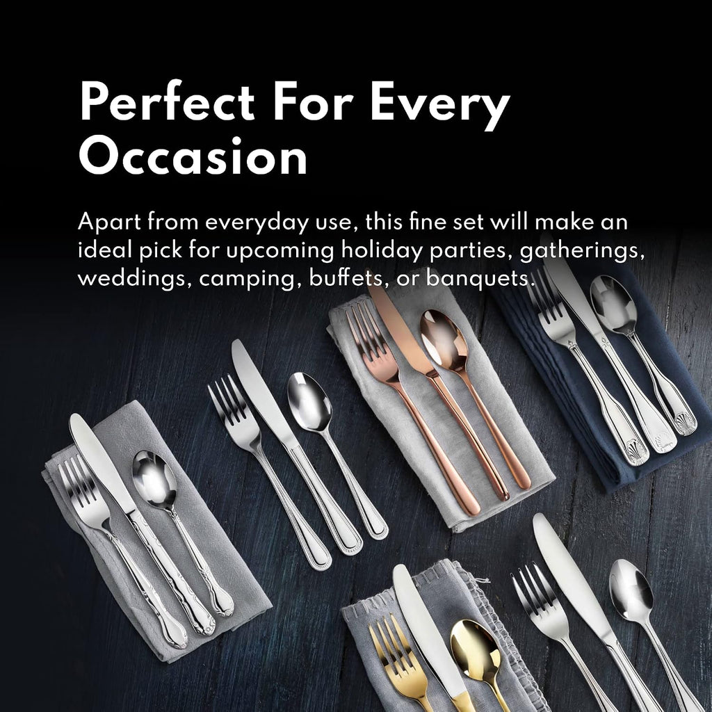 New Star Foodservice 58062 Slimline Pattern  18/0 Stainless Steel  Salad Fork  6.25-Inch  Set of 12