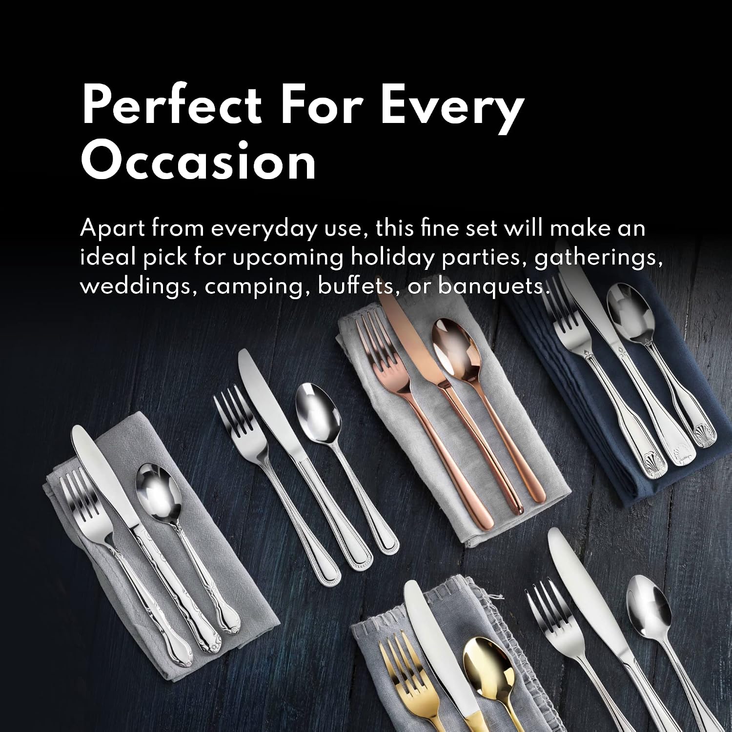 New Star Foodservice 58062 Slimline Pattern  18/0 Stainless Steel  Salad Fork  6.25-Inch  Set of 12