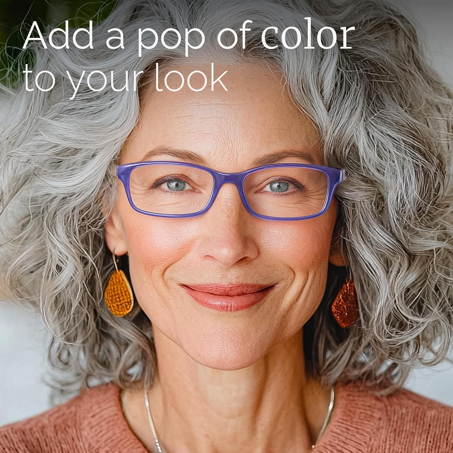 Gaoye Reading Glasses for Women  6 pack Fashion Readers for Women Spring Hinge Eye Glasses  Blue Light Reading Glasses