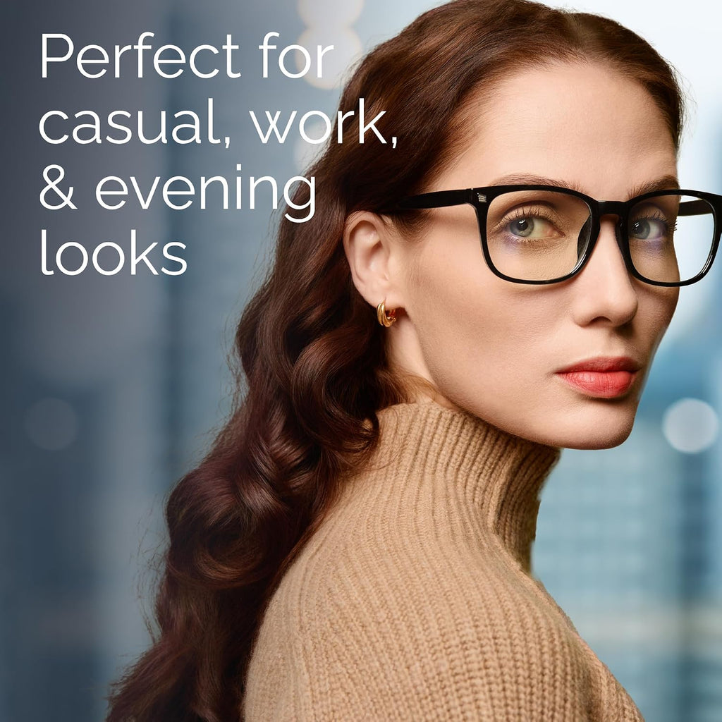 CCVOO 1.75 Reading Glasses for Women  Eye glasses  Blue Light Readers for Women  Cheaters