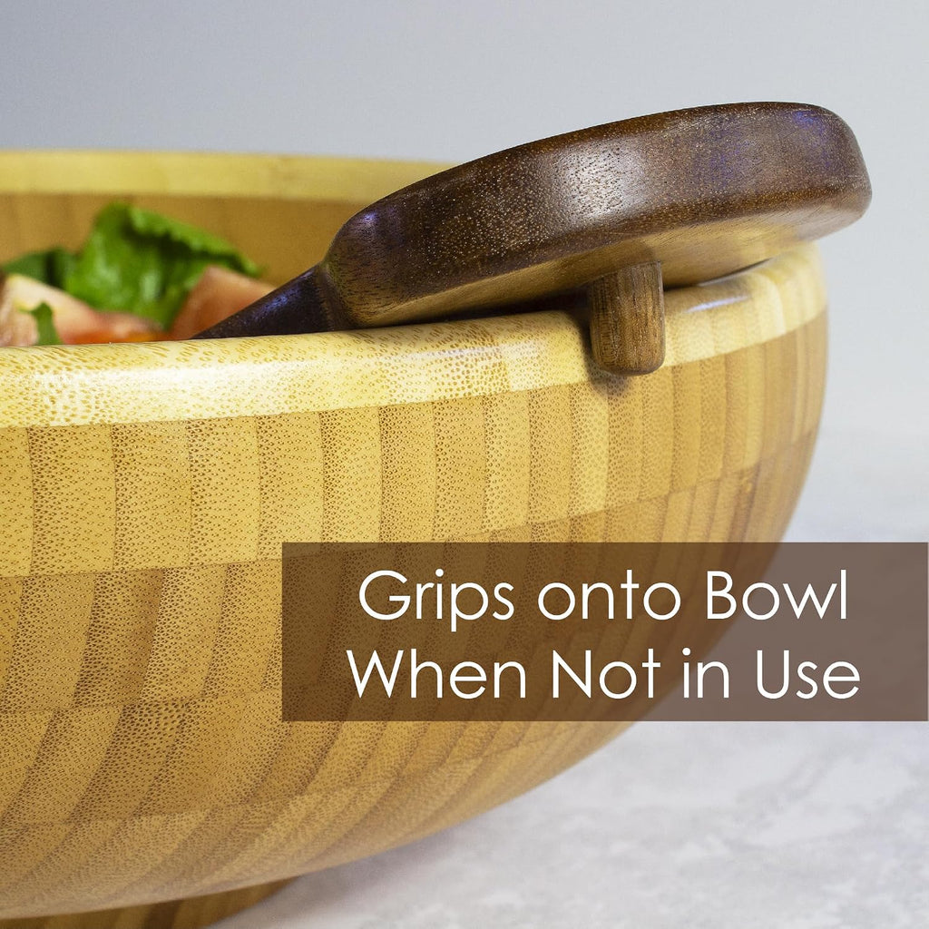 TB Home Salad Hands – Acacia Wood Salad Serving Utensils for Tossing & Serving