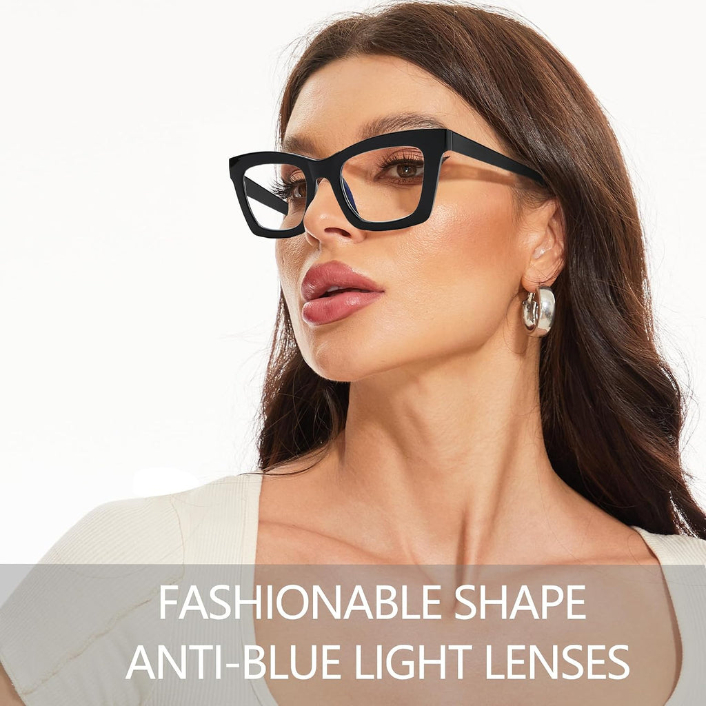 Oprah- Readers for Women - Stylis Style Reading Glasses with Blue Light Blocking and Spring Hinge
