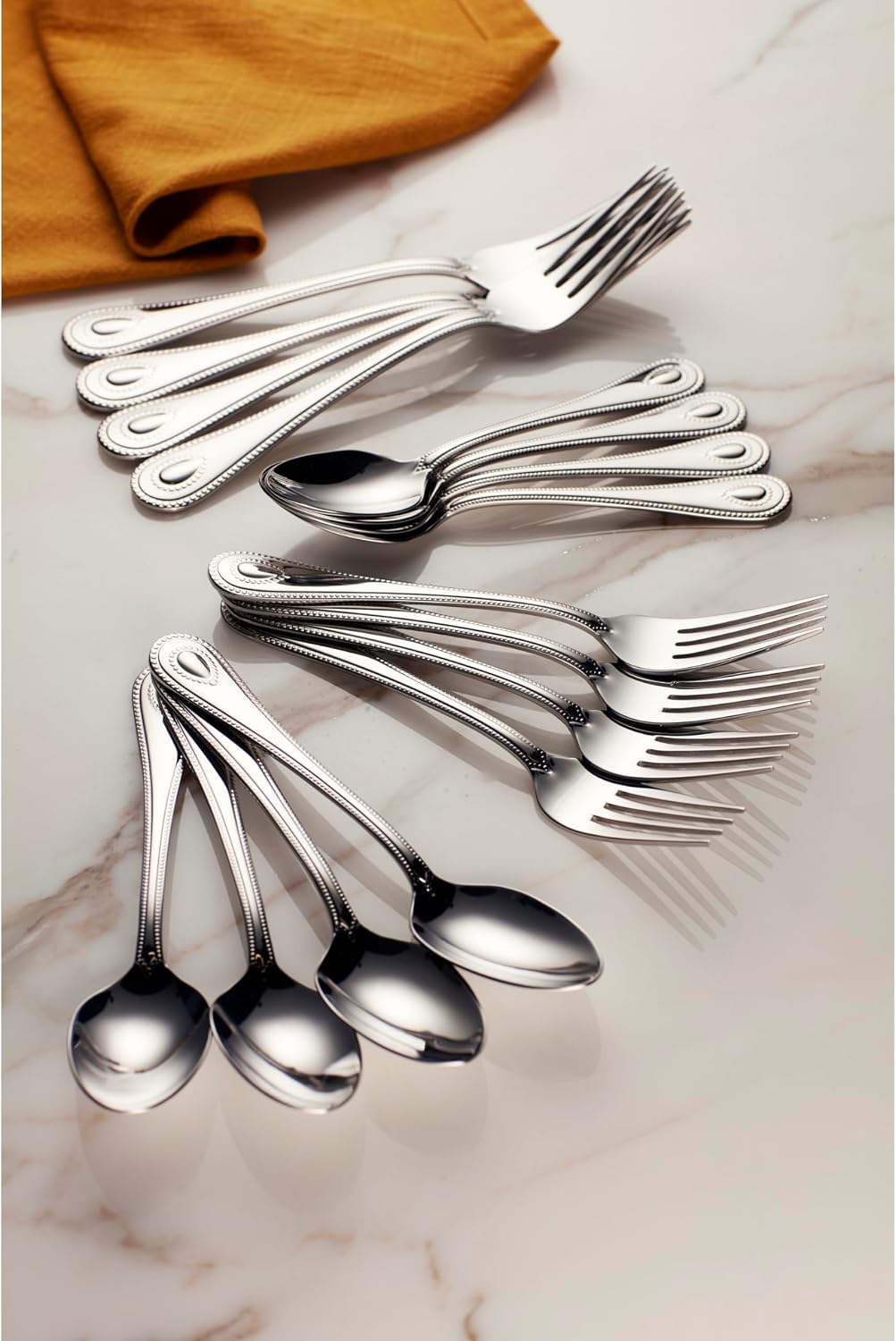 Lenox 894745 French Perle Salad Forks  Set Of 4