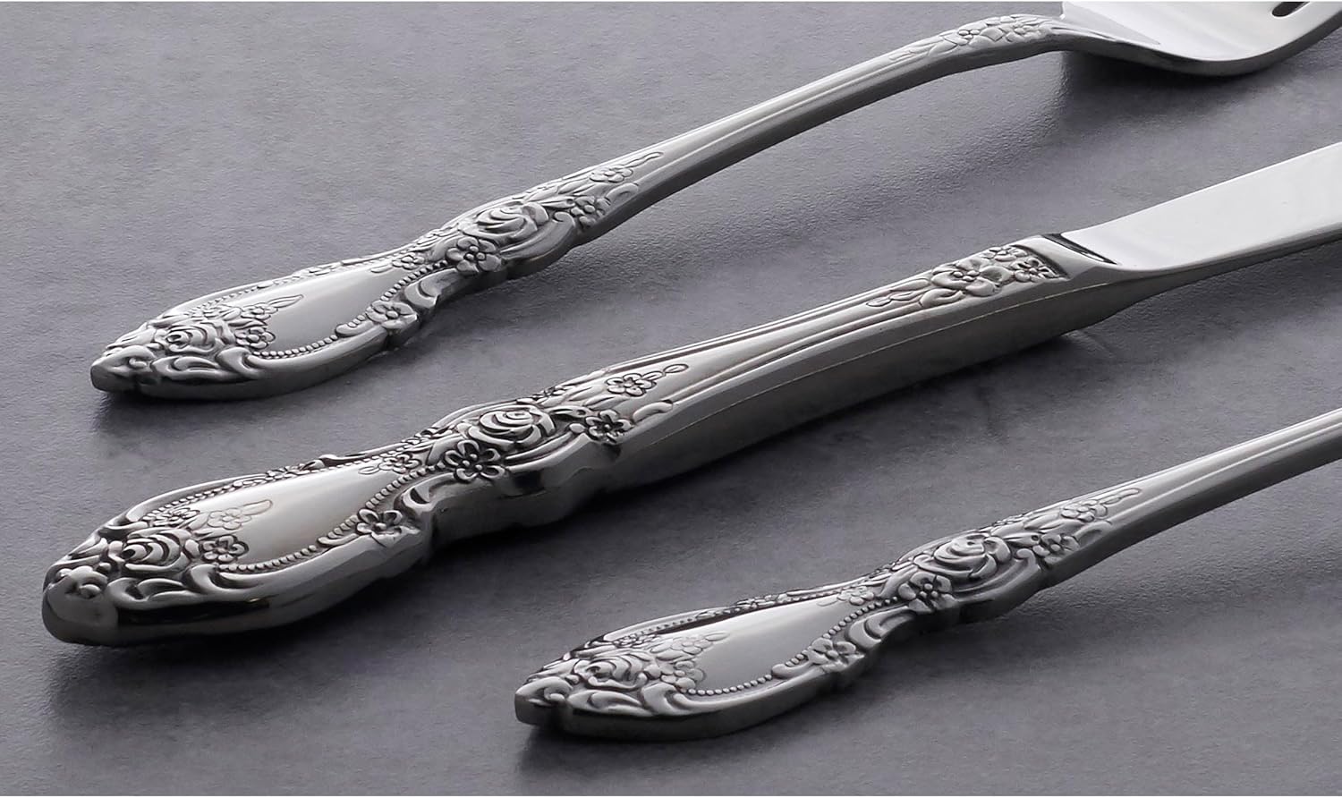 Oneida Wordsworth Everyday Salad Forks 18/0 Stainless Steel  Set of 4  Silver