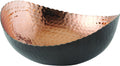 Elegance Eclipse Bowl  8.25" x 7.5"  Black/Copper