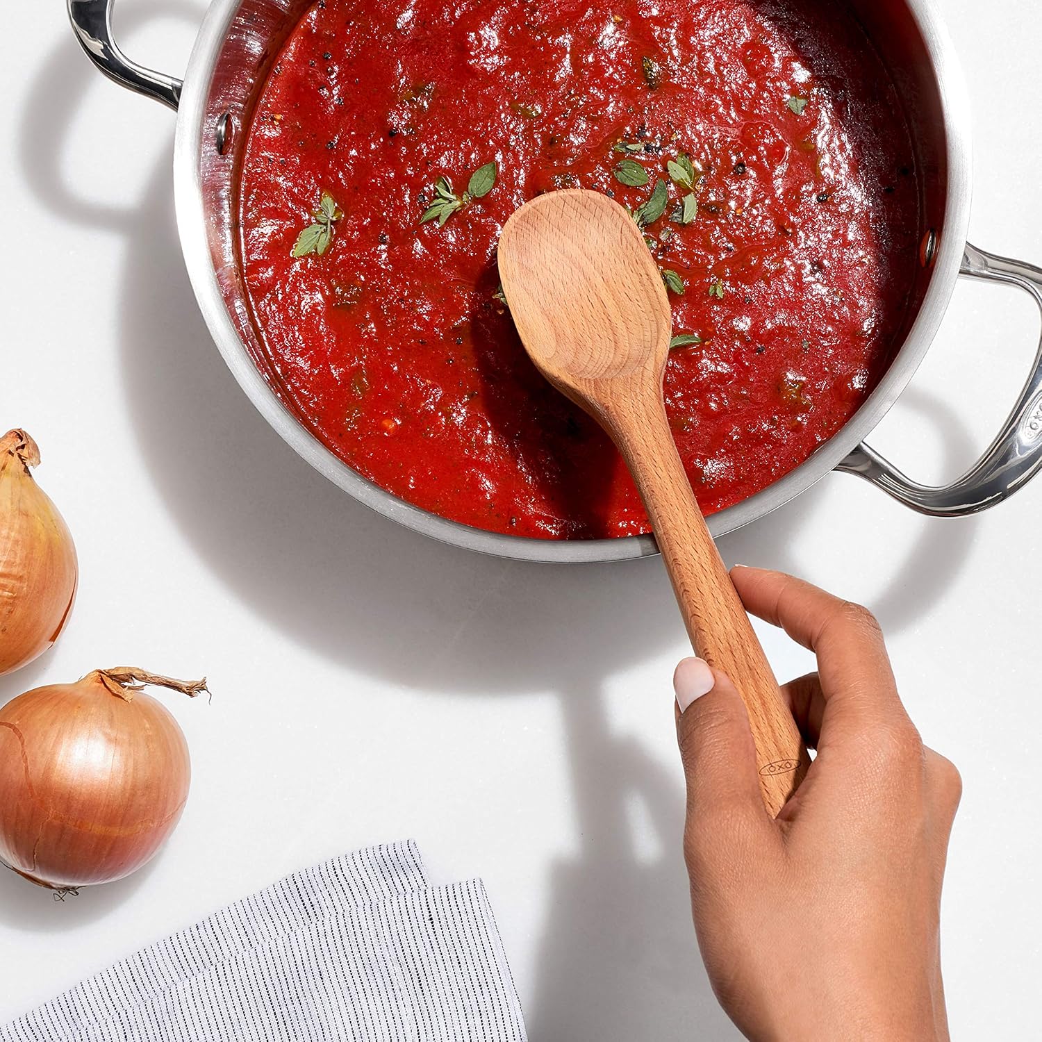 OXO Good Grips 3-Piece Wooden Spoon Set