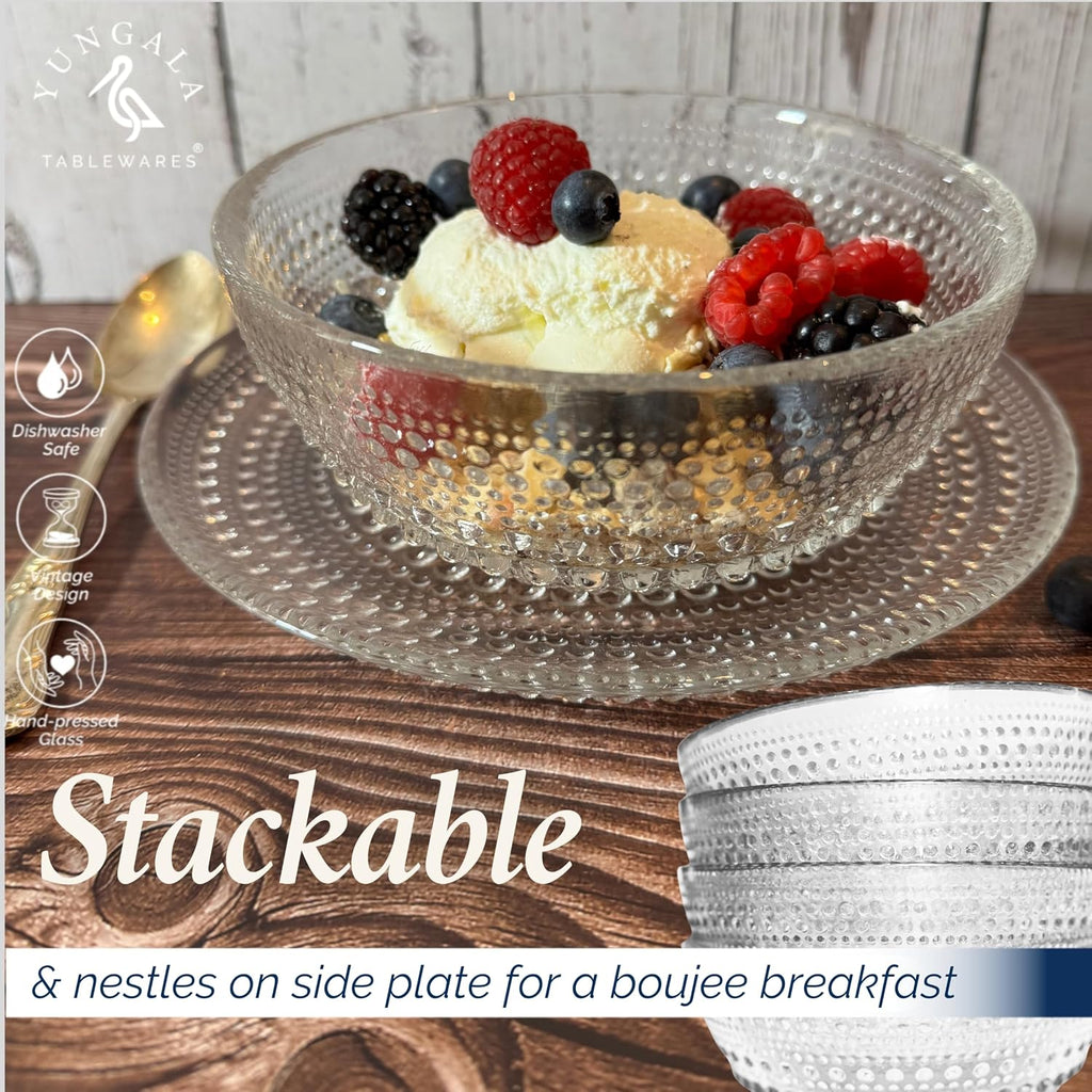 Yungala Clear Glass Bowl