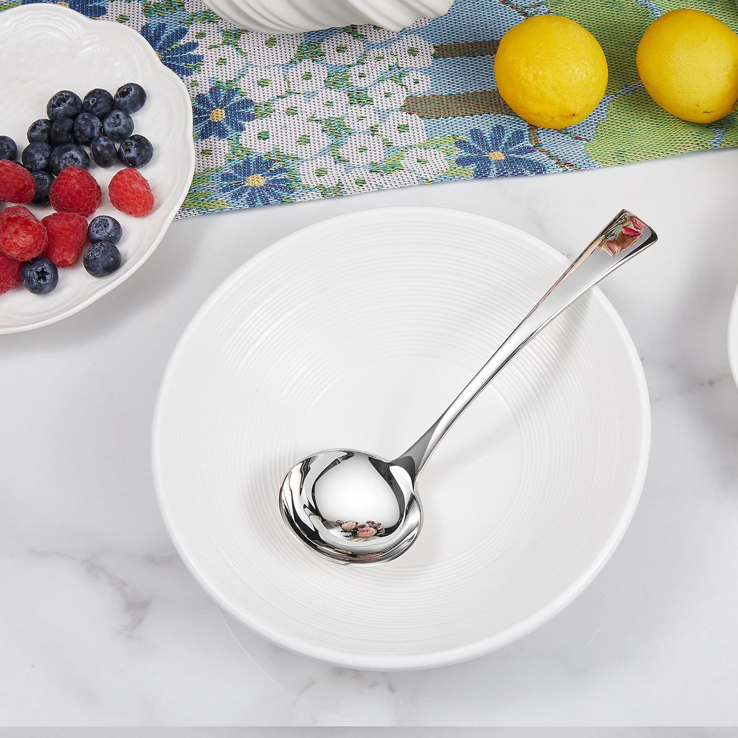 KEAWELL Austin Gravy Ladle  18/10 Stainless Steel  7.6 inch  Silver  Dishwasher Safe (1)