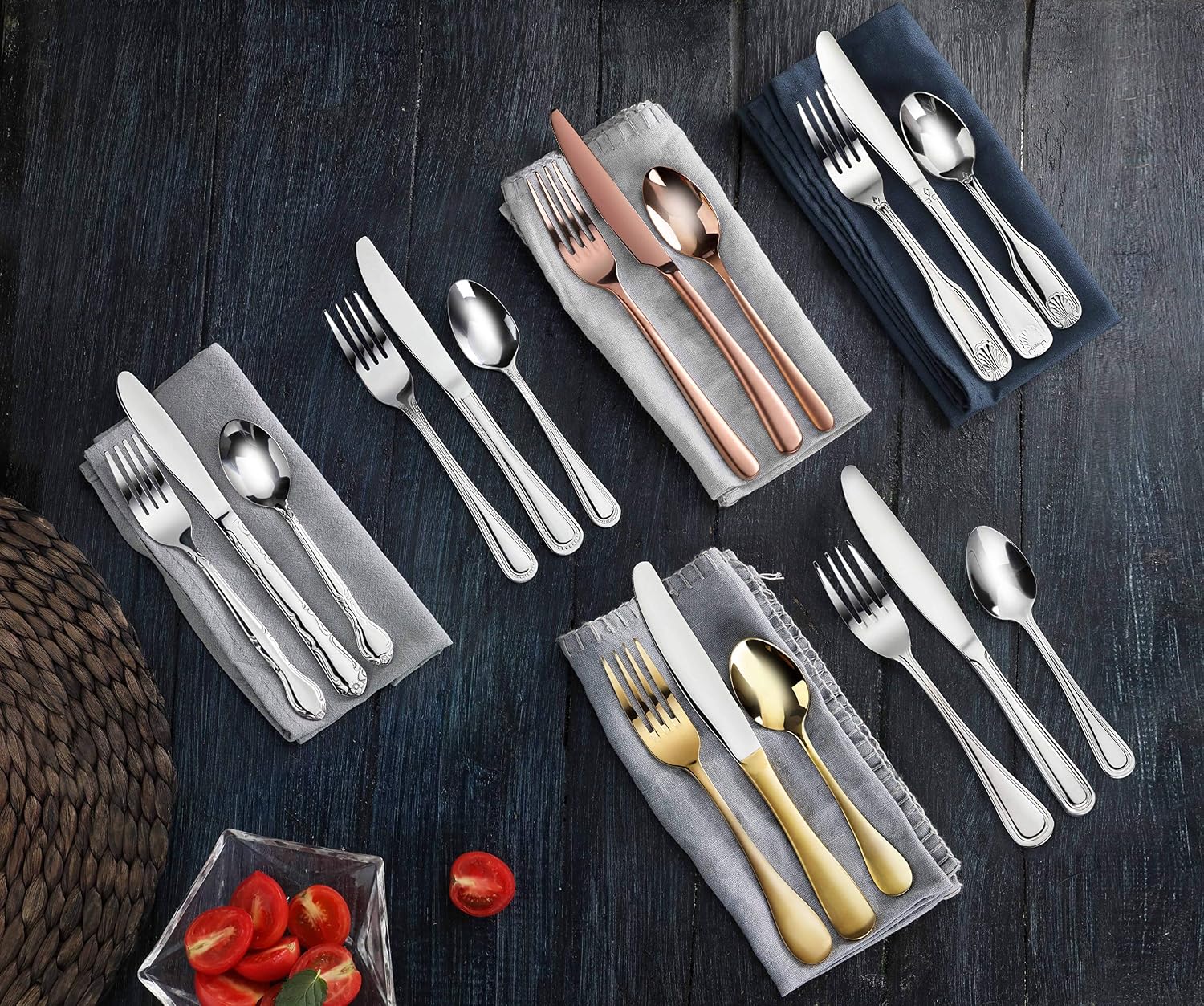 New Star Foodservice 1029734 Bead Pattern  18/0 Stainless Steel  Salad Fork  6.6-Inch Set of 12