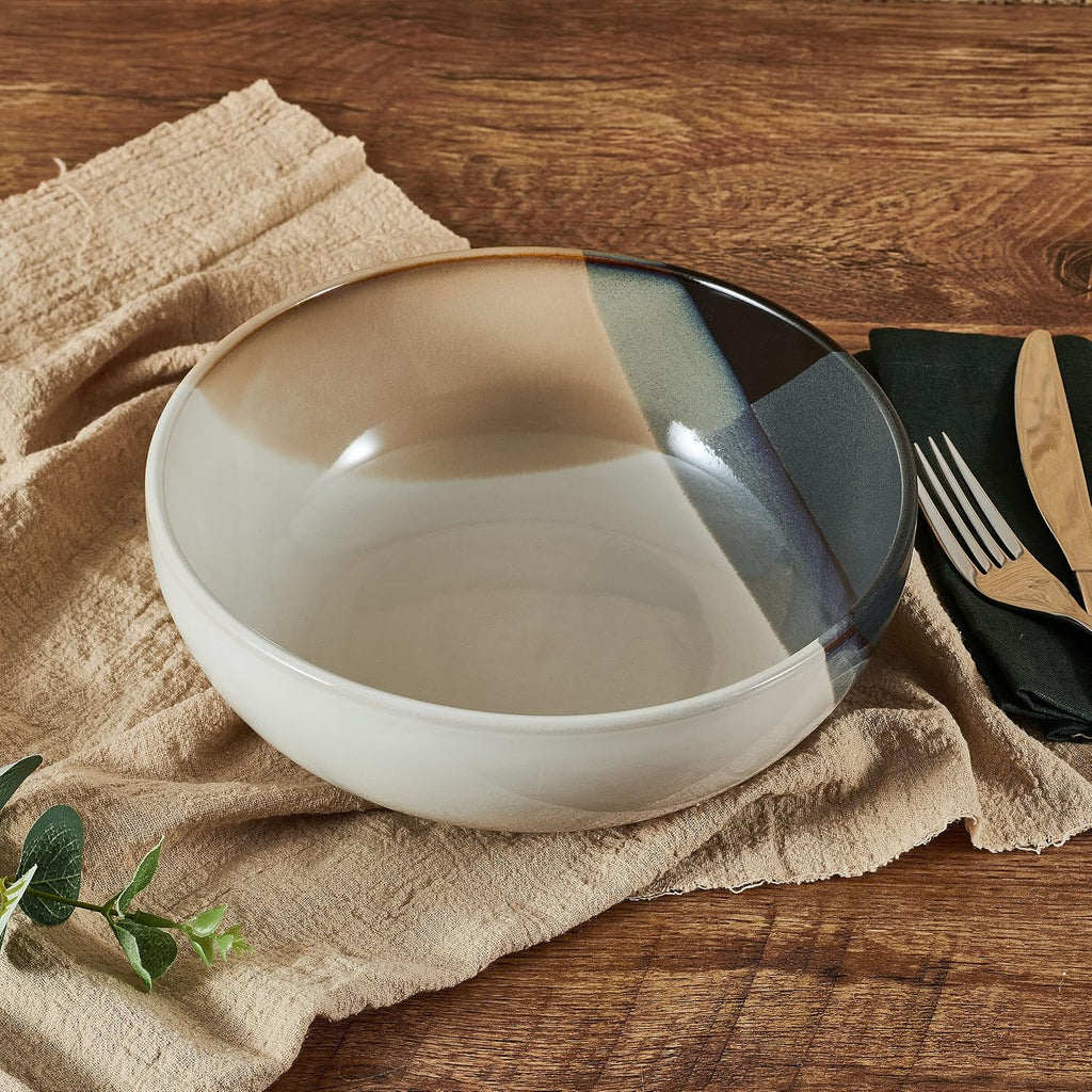 Gourmet Basics by Mikasa Caden Serving Bowl  9 Inch